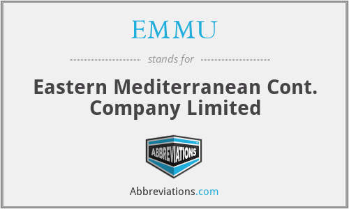 EMMU - Eastern Mediterranean Cont. Company Limited