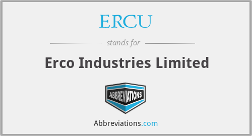 ERCU - Erco Industries Limited