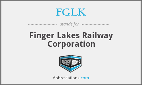 FGLK - Finger Lakes Railway Corporation