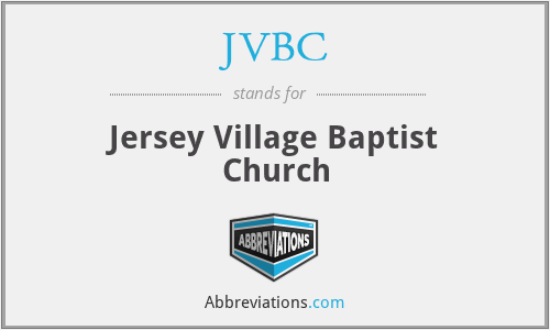 JVBC - Jersey Village Baptist Church