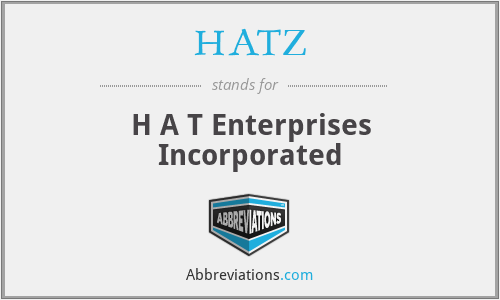 HATZ - H A T Enterprises Incorporated