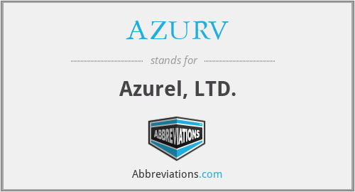 AZURV - Azurel, LTD.
