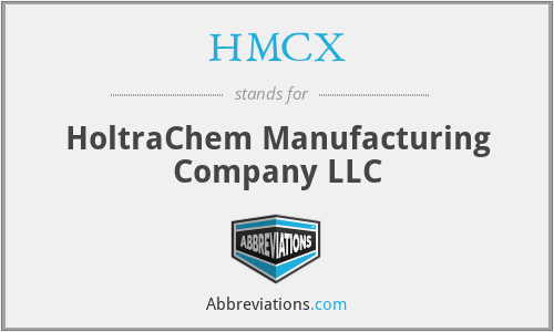 HMCX - HoltraChem Manufacturing Company LLC
