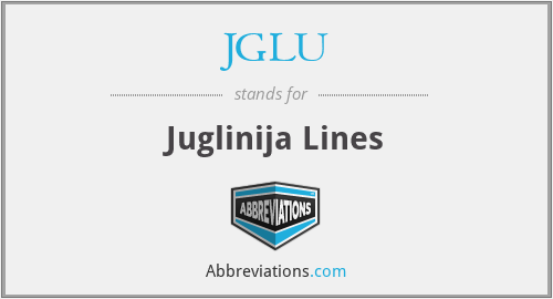 JGLU - Juglinija Lines