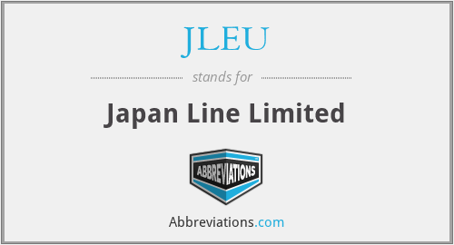 JLEU - Japan Line Limited