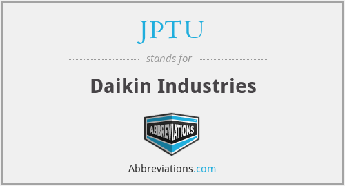 JPTU - Daikin Industries