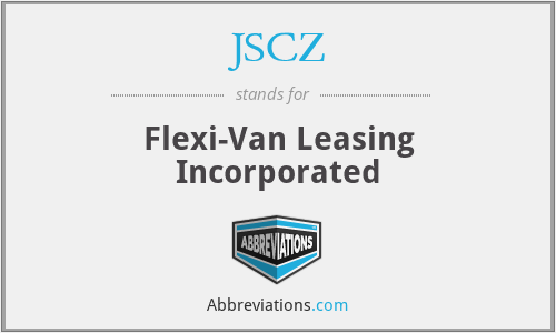 JSCZ - Flexi-Van Leasing Incorporated