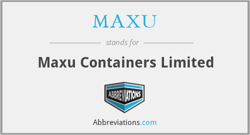 MAXU - Maxu Containers Limited