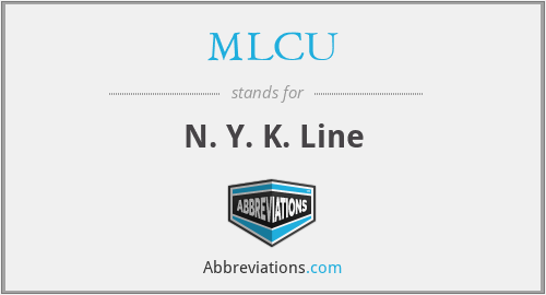 MLCU - N. Y. K. Line