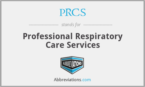 PRCS - Professional Respiratory Care Services