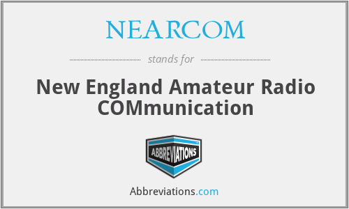 NEARCOM - New England Amateur Radio COMmunication