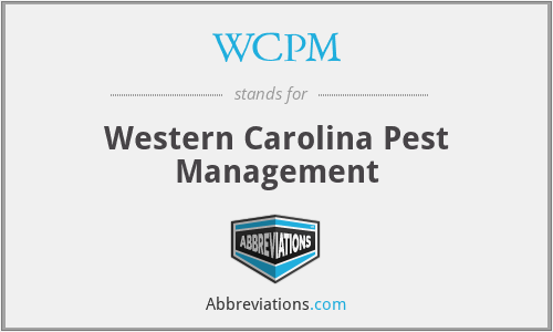 WCPM - Western Carolina Pest Management