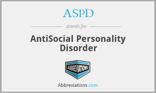 ASPD - AntiSocial Personality Disorder