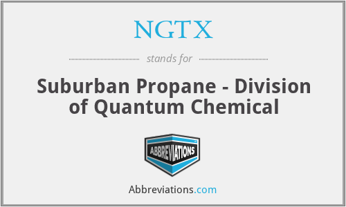 NGTX - Suburban Propane - Division of Quantum Chemical