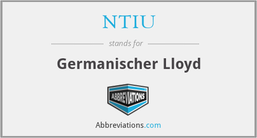 NTIU - Germanischer Lloyd