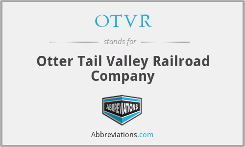 OTVR - Otter Tail Valley Railroad Company