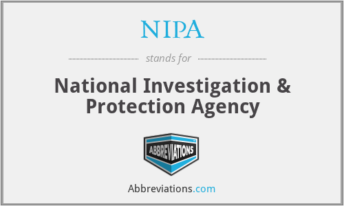 NIPA - National Investigation & Protection Agency