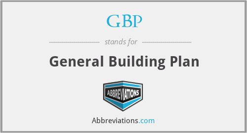 GBP - General Building Plan