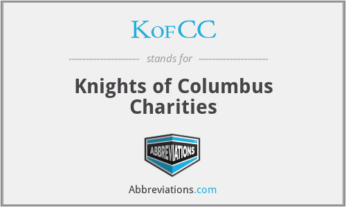 KofCC - Knights of Columbus Charities