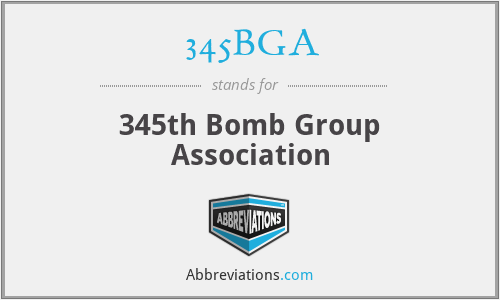 345BGA - 345th Bomb Group Association
