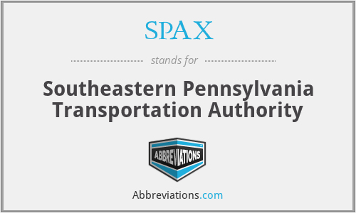 SPAX - Southeastern Pennsylvania Transportation Authority