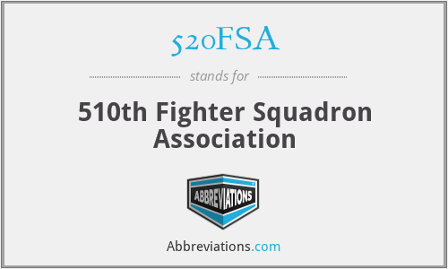 520FSA - 510th Fighter Squadron Association