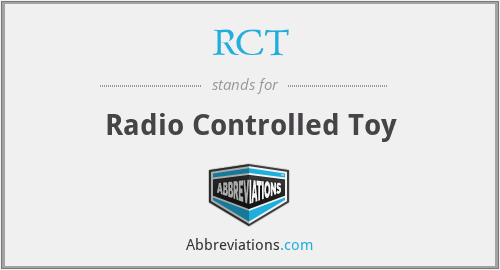 RCT - Radio Controlled Toy