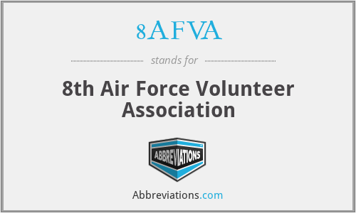 8AFVA - 8th Air Force Volunteer Association