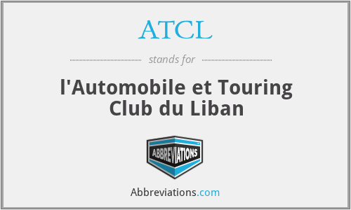 ATCL - l'Automobile et Touring Club du Liban