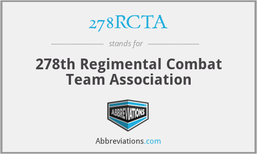278RCTA - 278th Regimental Combat Team Association