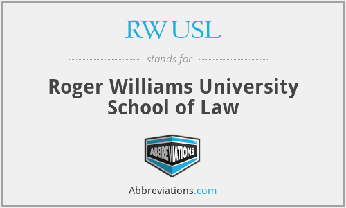RWUSL - Roger Williams University School of Law