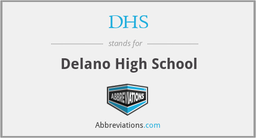 DHS - Delano High School
