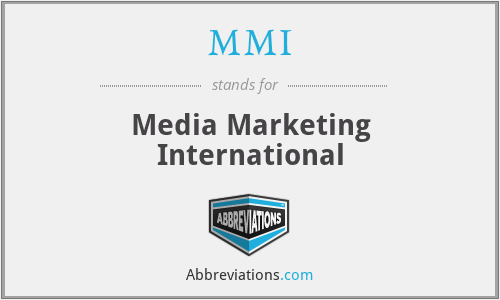 MMI - Media Marketing International