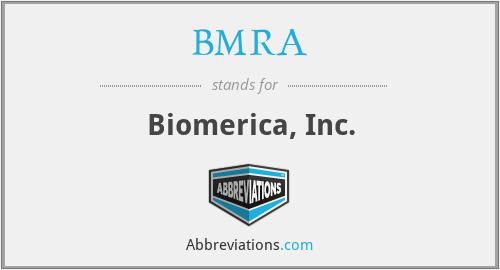BMRA - Biomerica, Inc.