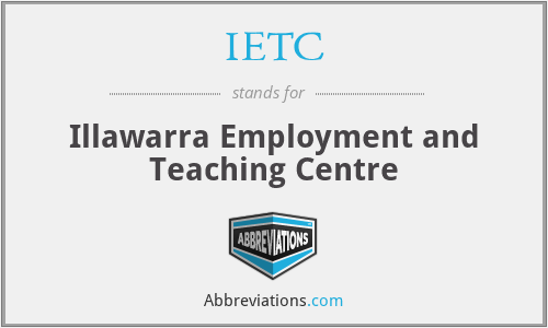 IETC - Illawarra Employment and Teaching Centre