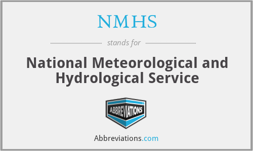 NMHS - National Meteorological and Hydrological Service