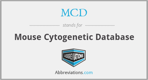 MCD - Mouse Cytogenetic Database