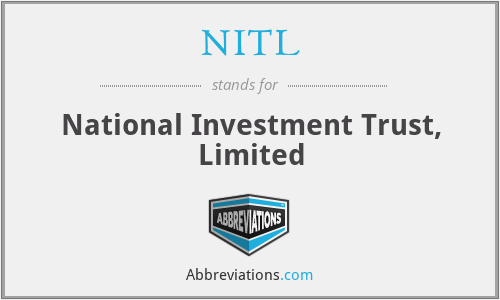 NITL - National Investment Trust, Limited