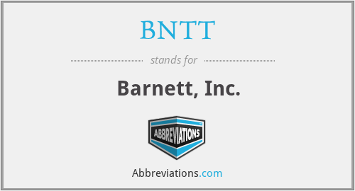 BNTT - Barnett, Inc.