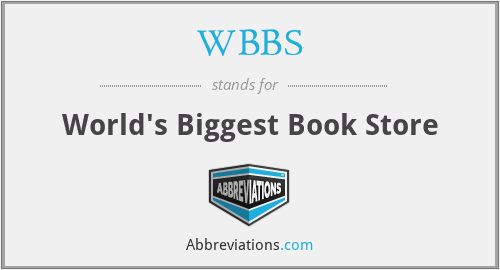 WBBS - World's Biggest Book Store
