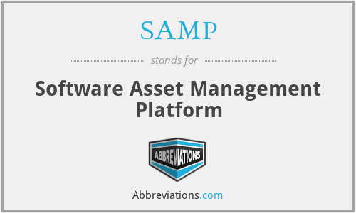 SAMP - Software Asset Management Platform