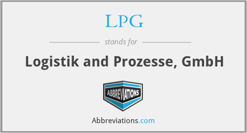 LPG - Logistik and Prozesse, GmbH