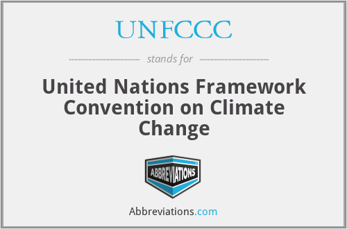 UNFCCC - United Nations Framework Convention on Climate Change