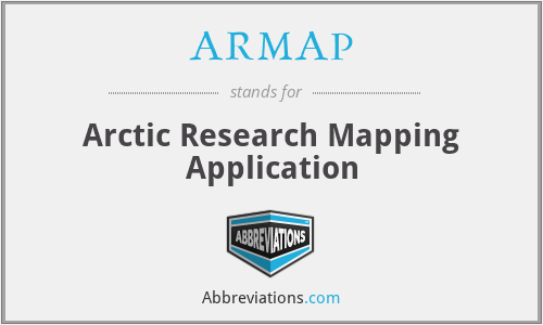 ARMAP - Arctic Research Mapping Application