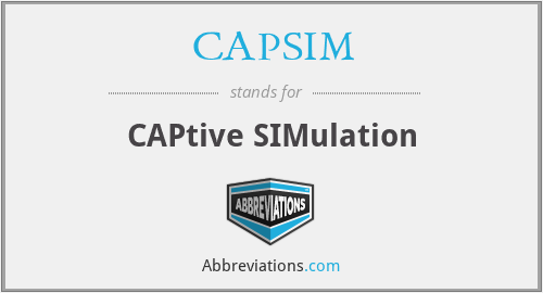 CAPSIM - CAPtive SIMulation