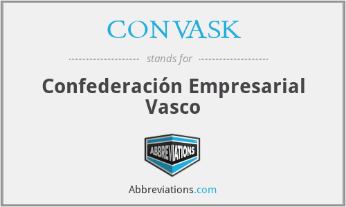 CONVASK - Confederación Empresarial Vasco