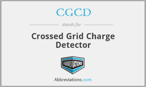 CGCD - Crossed Grid Charge Detector