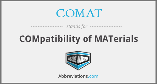 COMAT - COMpatibility of MATerials