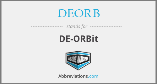 DEORB - DE-ORBit
