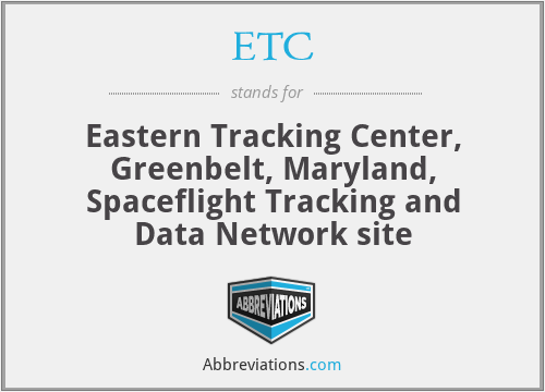 ETC - Eastern Tracking Center, Greenbelt, Maryland, Spaceflight Tracking and Data Network site